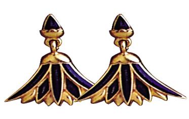 Boucles d'oreilles lotus
